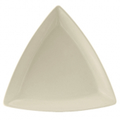 Tuxton - DuraTux Triangle Plate, 9x1.25 Eggshell