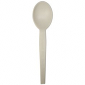 Karat Earth - Soup Spoon, White Heavy Weight Bio-Based, 1000 count