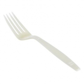 Karat Earth - Wrapped Fork, Natural Heavy Weight Bio-Based, 1000 count