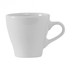 Tuxton - DuraTux Europa Cappuccino/Espresso Cup, 3 oz Porcelain White, 24 count