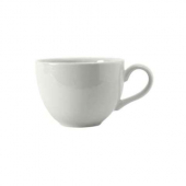 Tuxton - DuraTux Cappuccino Cup, 12 oz Porcelain White, 24 count