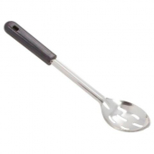 Winco - Basting Spoon with Bakelite Handle, 13&quot; Slotted Stainless Steel