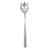 Winco - Notched Serving Spoon, 11.75&quot; Stainless Steel with Hollow Handle