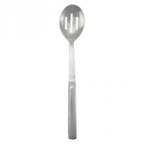 Winco - Slotted Serving Spoon, 11.75&quot; Stainless Steel with Hollow Handle