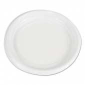 Boardwalk - Dinner Plate, 9&quot; White Hi-Impact Plastic, 500 count
