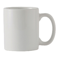 Tuxton - DuraTux C-Handle Mug, 12 oz White