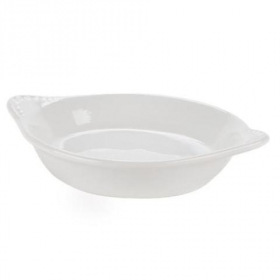Tuxton - DuraTux Shirred Egg Dish, 15 oz White, 8.625x7.125x1.5