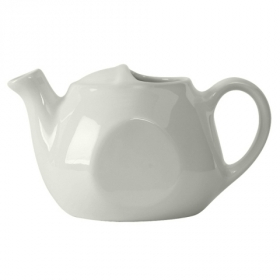 Tuxton - DuraTux Tea Pot without Lid, 16 oz White, 6.375x3.75