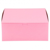 Cake/Bakery Box, 12x12x5 Pink, 100 count