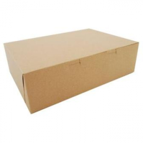 Cake/Bakery Box, 14x10x4 (1/4 sheet), Kraft