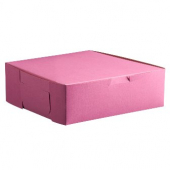 Cake/Bakery Box, 6x4.5x2.75 Pink, 300 count