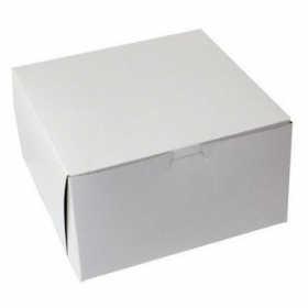 Cake/Bakery Box, 9x9x5, White