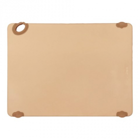Winco - Statik Board Cutting Board, 18x24x.5 Brown with Non-Slip Feet and Hook, each