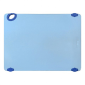 Winco - Statik Board Cutting Board, 18x24x.5 Blue with Non-Slip Feet and Hook, each