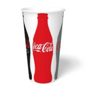 Paper Cold Cup, 32 oz Coke Design