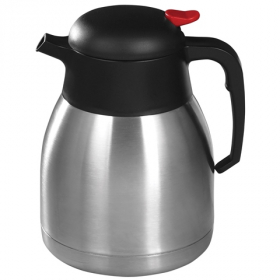 Winco - Carafe, 1.2 Liter Stainless Steel Lined Insulated