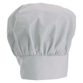 Winco - Chef Hat, Black, 13&quot; Height with Velcro Closure