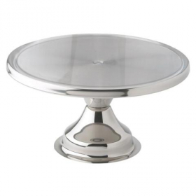 Winco - Cake Stand, 13&quot; Stainless Steel