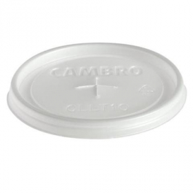Cambro - CamLid for Laguna Tumbler, Fits 10 oz Cup, Disposable Translucent Plastic