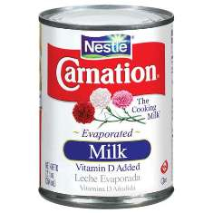 Nestle - Carnation Evaporated Milk Can, 24/12