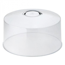 Winco - Cake Stand Cover with Handle, Clear Plastic