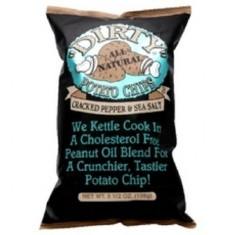 Dirty Potato Chips - Cracked Pepper &amp; Sea Salt