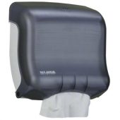 Allied West - Multifold Towel Dispenser, Holds 750 Towels, Smoke Color