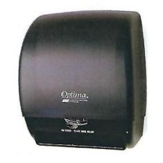 Allied West - Optima Touchless Roll Towel Dispenser, Fits 1000&#039; Standard Rolls, Smoke Color
