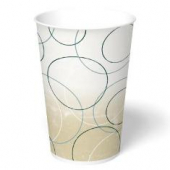 Paper Cold Cup, 16 oz Champagne Design