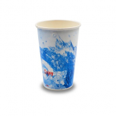 IFPack - Paper Cold Cup, 16 oz &quot;Enjoy&quot; Splash Design, 1000 count
