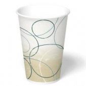 Paper Cold Cup, 7 oz Champagne Design