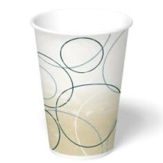 Paper Cold Cup, 7 oz Champagne Design
