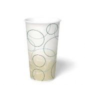 Paper Cold Cup, 20 oz Champagne Design
