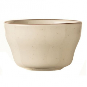 World Tableware - Desert Sand Bouillon Bowl, 7.25 oz Cream White Stoneware