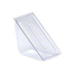 DeliView - Sandwich Container Wedge, Hinged 7x4x4