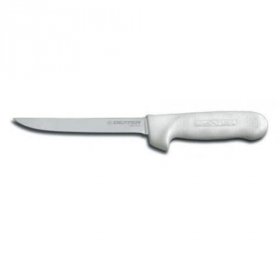 Dexter Russell - Sani-Safe Boning Knife, 6&quot; Flexible with White Plastic Handle, each