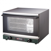 Winco - Convection Oven, 1/4 Size Countertop, 0.8 cu. ft. Stainless Steel