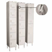 GSW - Lockers, 5 Door Premium Steel, 12x20x77