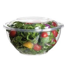 Eco-Products - Bowl with Lid, 24 oz Clear PLA Plastic