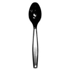 Spoon, Extra Heavy Black Plastic