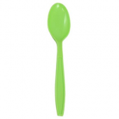 Karat - Teaspoon, Extra Heavy Weight Green PP Plastic