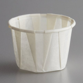 Genpak - Souffle, Paper Portion Cup, White, 1 oz