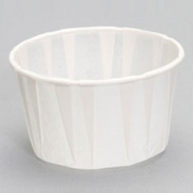 Genpak - Paper Portion Cup, 3.25 oz White, 20/250 count