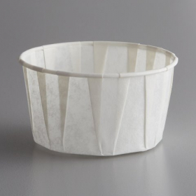 Genpak - Paper Portion Cup, 4 oz White, 20/250 count