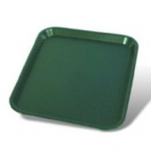 Winco - Fast Food Tray, 12x16 Green Plastic