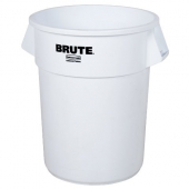 Rubbermaid - Garbage/Trash Can, Brute White 55 Gallon