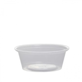 Karat - Portion Cup, 1.5 oz Clear PP Plastic, 2500 count