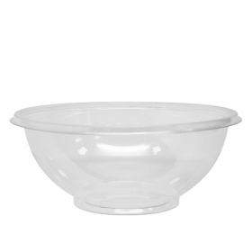 Karat - Salad Bowl, 24 oz Clear PET Plastic