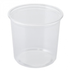 Karat - Deli Container, 24 oz Clear PP Plastic, 500 count