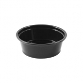 Karat - Portion Cup, 1.5 oz Black PP Plastic, 2500 count
